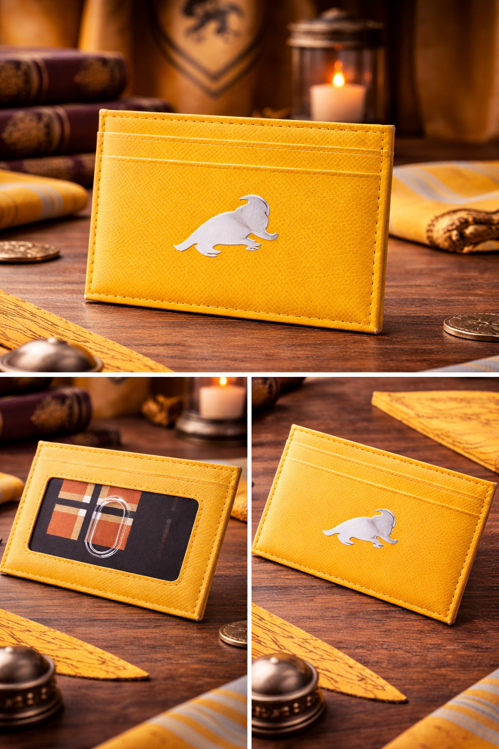 Golden Badger Card Holder