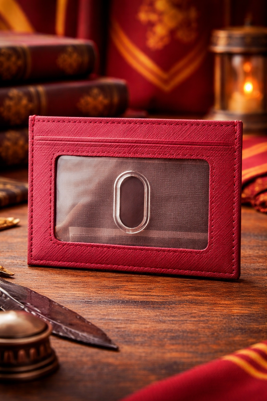 Crimson Lion Card Holder